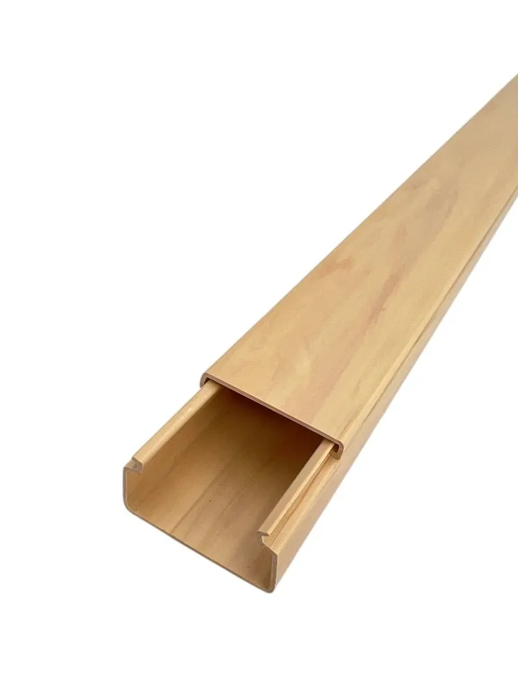 10m Kabelkanal zum Schrauben 25x20mm Kiefer