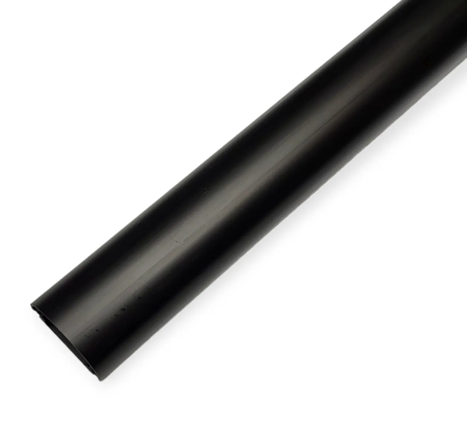 2m Kabelkanal selbstklebend 38x20mm schwarz halbrund D-Line