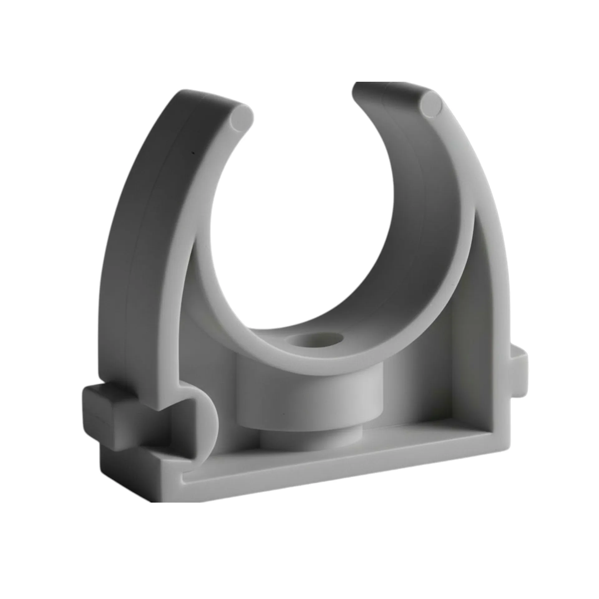 Pipe clip 16mm grey 10 pcs