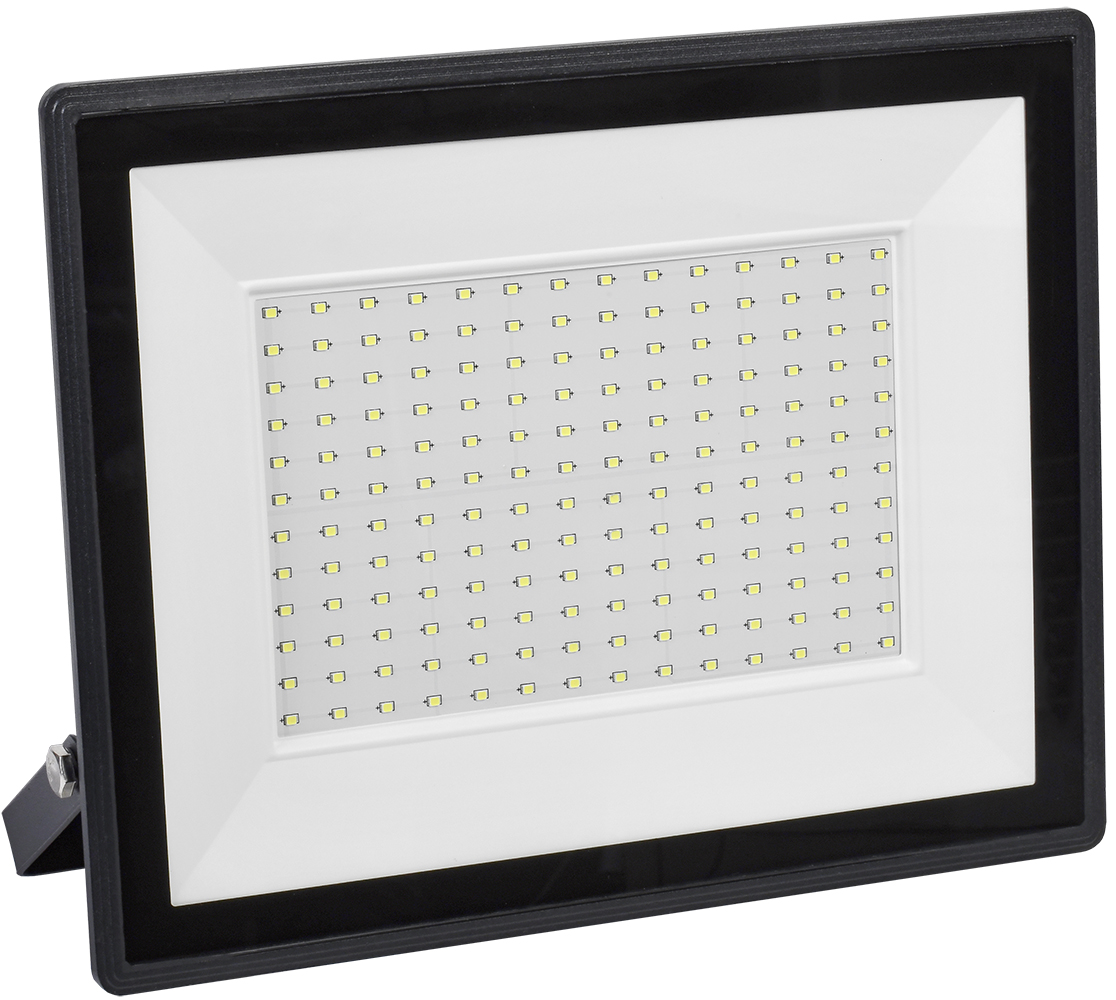 LED Fluter mit Sensor 150W IP65 Schwarz