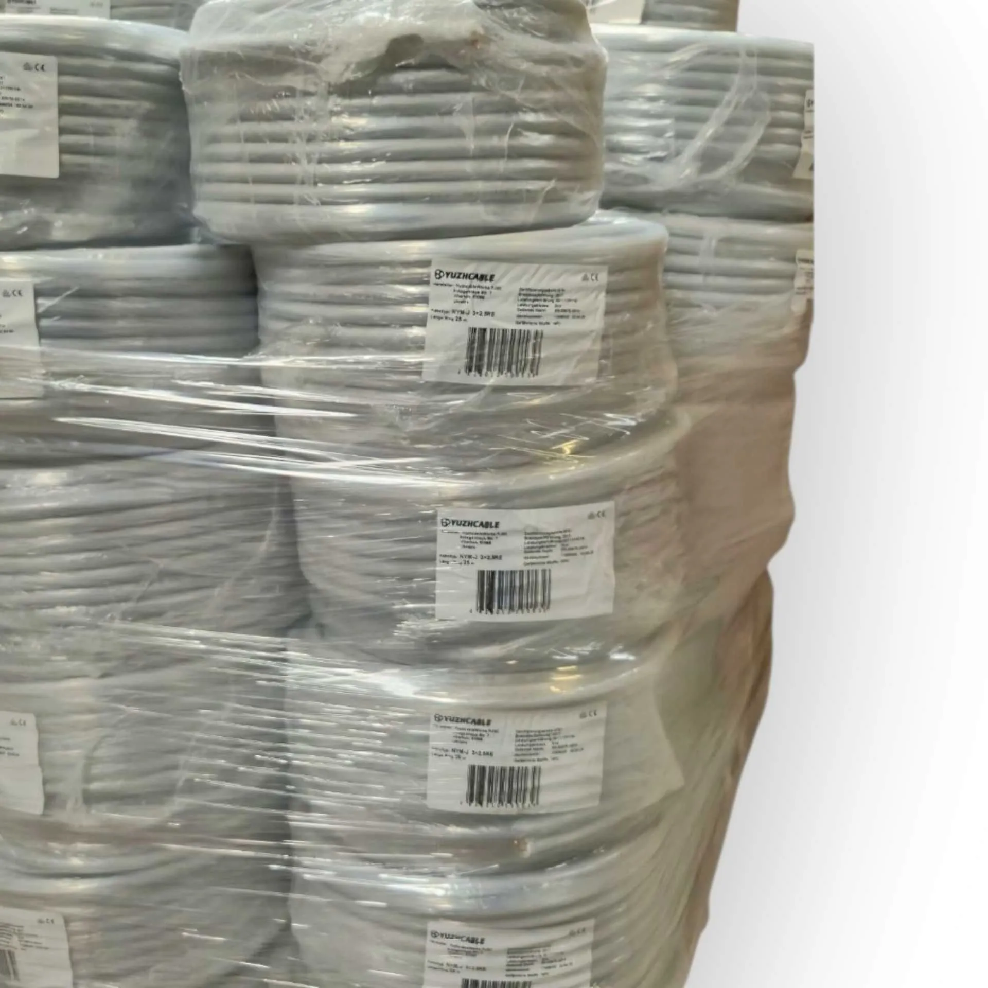 Mantelleitung NYM-J 5x4 5x6 5x10 5x16 mm² Meterware Kaufen Kabelrolle Mantelleitung NYM-J 5x4 5x6 5x10 5x16 mm² Meterware Kaufen Kabelrolle