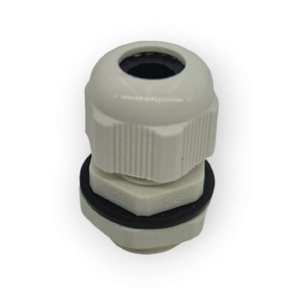 Cable gland M20 10 pcs grey